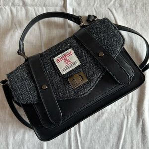 Harris Tweed Satchel Purse